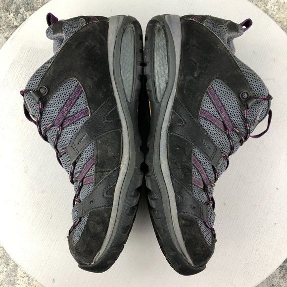 Merrell Women's 11 Siren Sport 2 Damson Black Purple Q-Dry Hiking Shoes J48872 - Picture 8 of 12